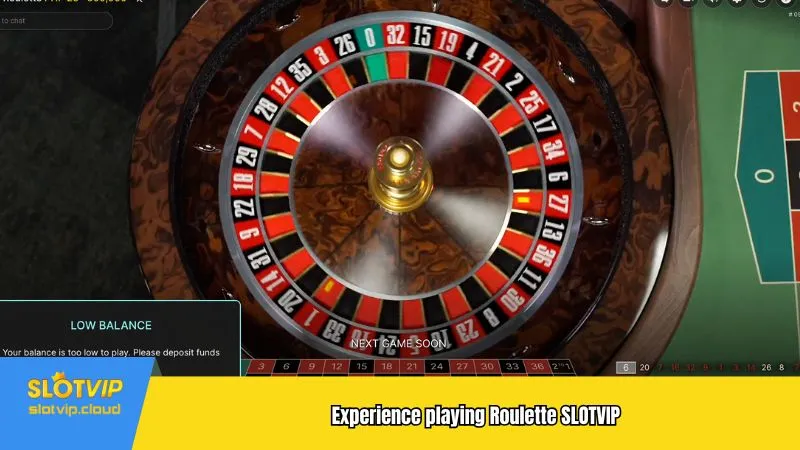 Experience playing Roulette SLOTVIP