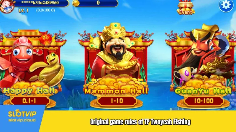 Original game rules of TP Twoyeah Fishing