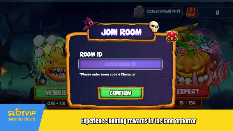 Experience hunting rewards in the land of horror