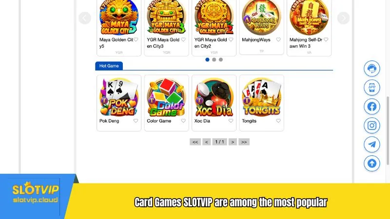 Card Games SLOTVIP are among the most popular