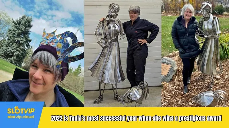 2022 is Tania's most successful year when she wins a prestigious award