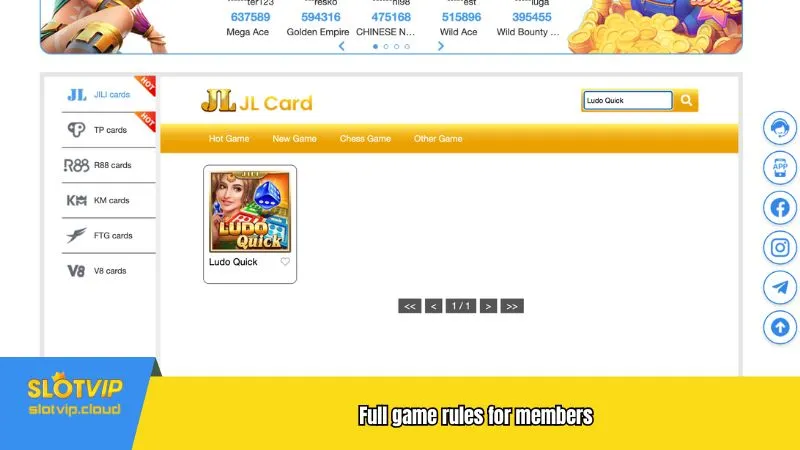 Full game rules for members