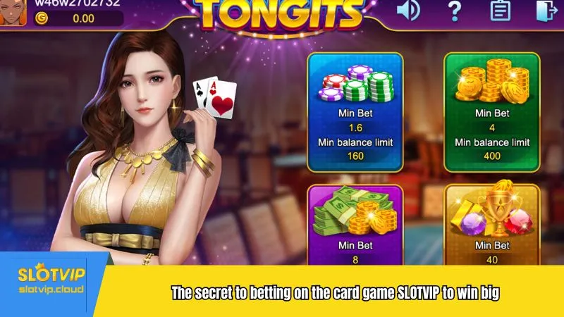 The secret to betting on the card game SLOTVIP to win big