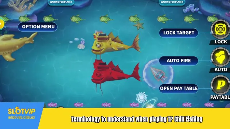 Terminology to understand when playing TP Chill Fishing