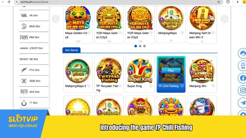 Introducing the game TP Chill Fishing