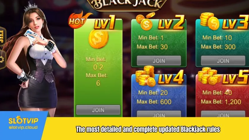 The most detailed and complete updated Blackjack rules