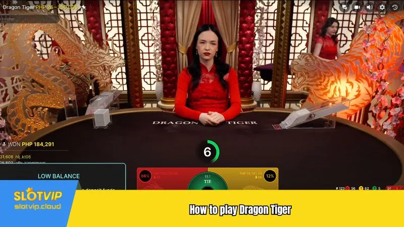 How to play Dragon Tiger