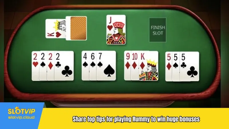 Share top tips for playing Rummy to win huge bonuses